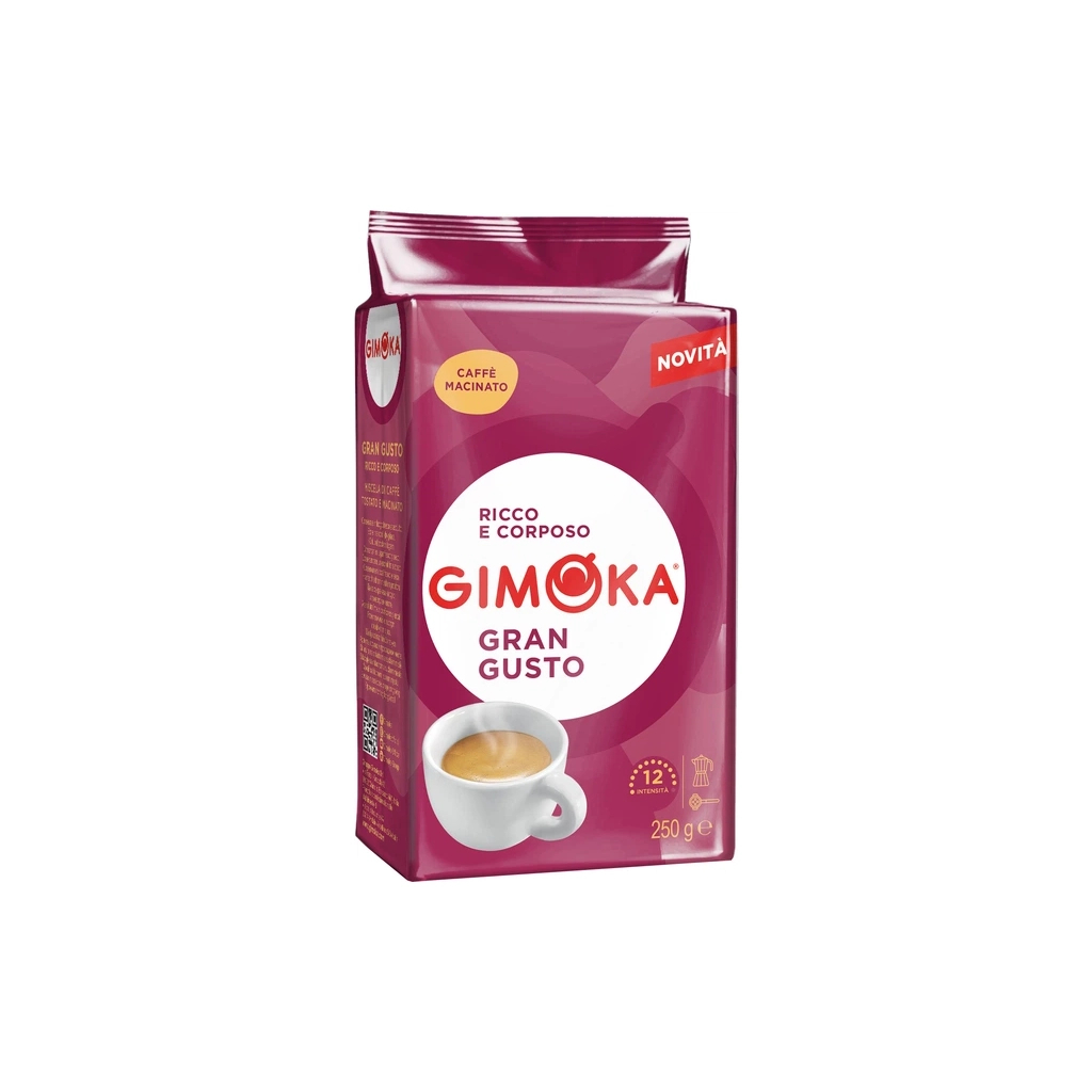 Кава Gimoka Gran Gusto мелена 250 г (8003012000015) Кава Gimoka Gran Gusto мелена 250 г (8003012000015)