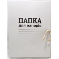 Папка на зав'язках DK А4, carton 0,3мм (DK006)