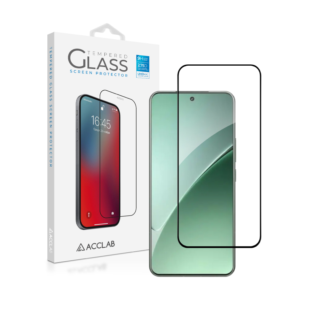 Скло захисне ACCLAB 9H 3D Xiaomi Redmi Note 15 Pro 4G Black (1283126635519) Скло захисне ACCLAB 9H 3D Xiaomi Redmi Note 15 Pro 4G Black (1283126635519)