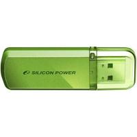 USB флеш накопичувач Silicon Power 8Gb Helios 101 green (SP008GBUF2101V1N)