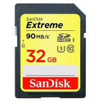 Карта пам'яті SanDisk 32GB SDHC Extreme Class 10 UHS-I U3 (SDSDXNE-032G-GNCIN)