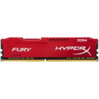 Модуль пам'яті для комп'ютера DDR4 8GB 2666 MHz HyperX Fury Red Kingston Fury (ex.HyperX) (HX426C16FR2/8)