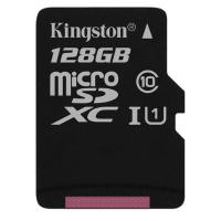 Карта пам'яті Kingston 128GB microSDXC class 10 UHS-I Canvas Select (SDCS/128GBSP)