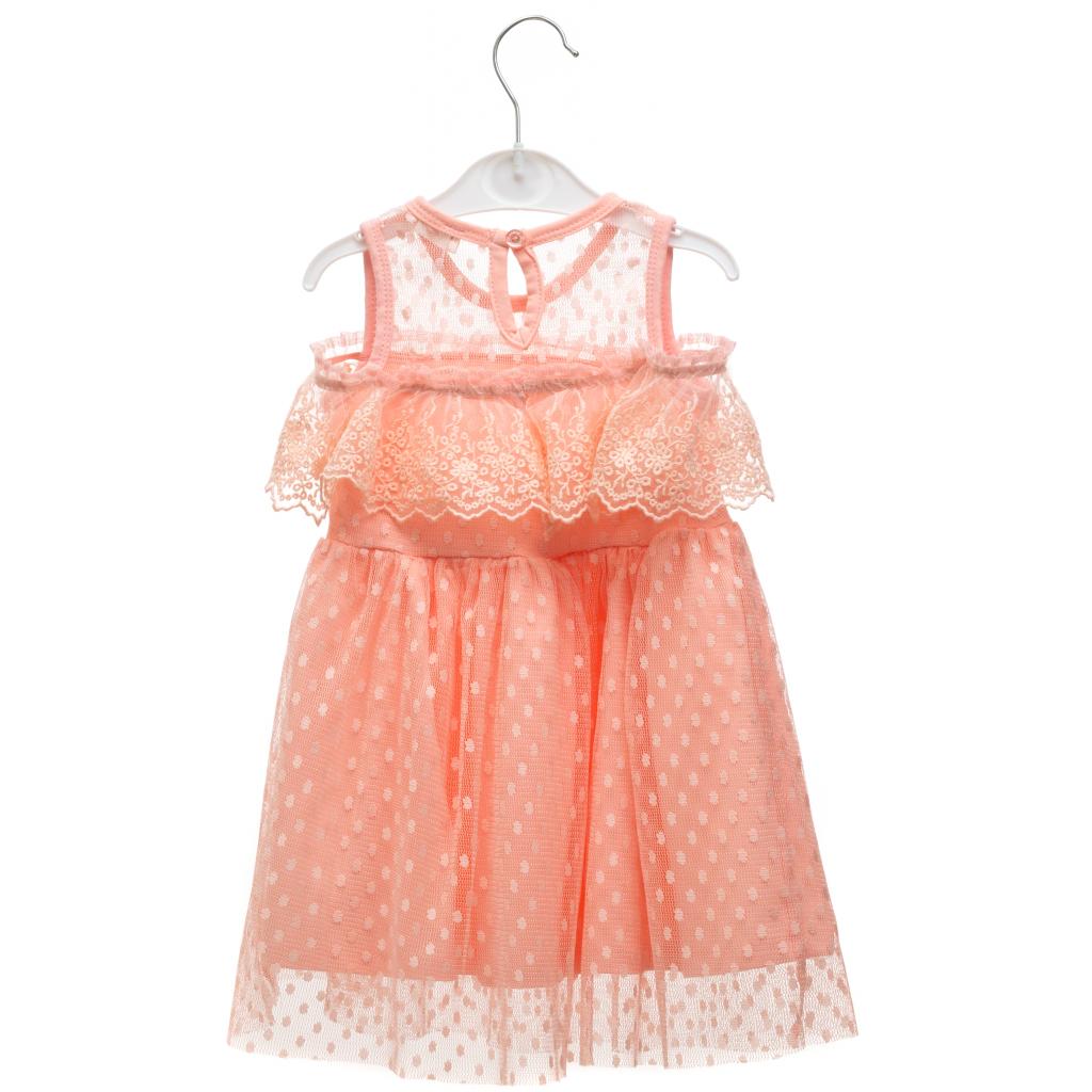 Плаття дитяче Breeze з мереживом (14316-98G-peach)