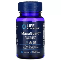 Herbs Life Extension Ocular Support with Saffron, MacuGuard, Ocular Support with Sa (LEX-19926)