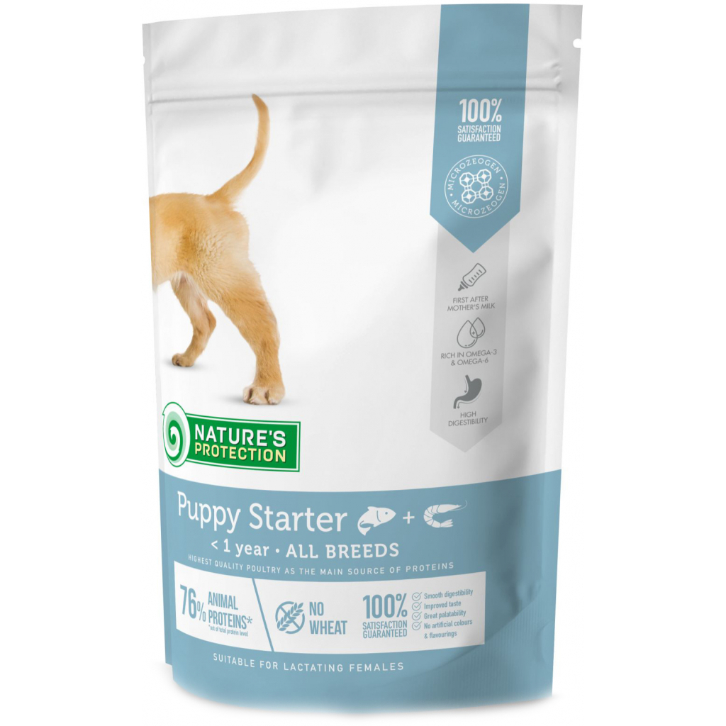 Сухий корм для собак Nature's Protection Puppy starter All breeds 500 г (NPS45721)