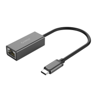 Перехідник USB Type-C to Ethernet XC-R45-V1-BK-BP Orico (CA912773)