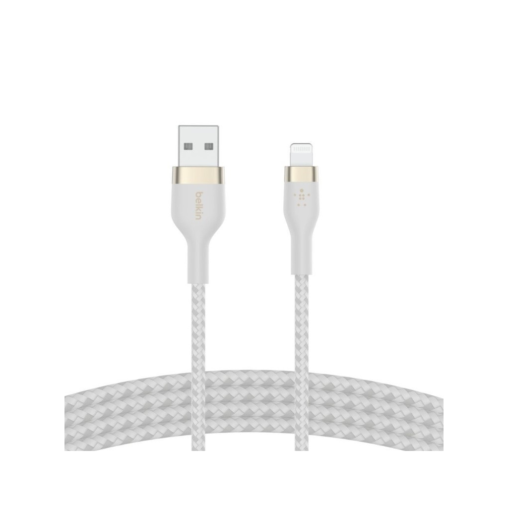 Дата кабель USB 2.0 AM to Lightning Belkin (CAA010BT3MWH) Дата кабель USB 2.0 AM to Lightning Belkin (CAA010BT3MWH)
