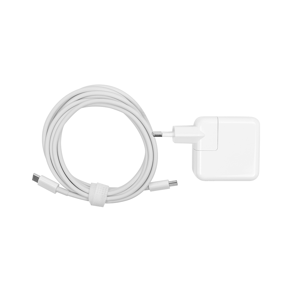 Блок живлення до ноутбуку PowerPlant APPLE 220V, 20V 30W 1.5A (USB Type-C) (AP29USBC)