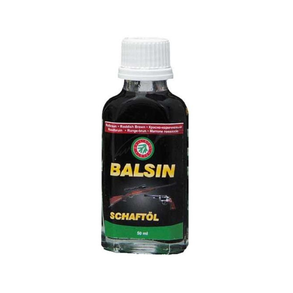 Мастило для зброї Ballistol Balsin Schaftol For Wood 50мл Red/Broun (23060) Мастило для зброї Ballistol Balsin Schaftol For Wood 50мл Red/Broun (23060)