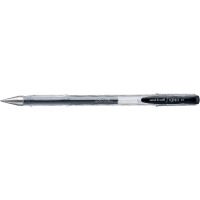 Ручка гелева UNI Signo Fine 0,7 мм чорний (UM-100.(07).Black)