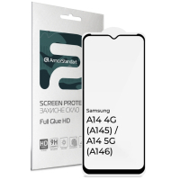 Скло захисне Armorstandart Full Glue HD Samsung A14 4G (A145) / A14 5G (A146) Black (ARM66198)