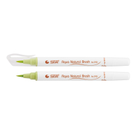 Artistic marker STA watercolor brush AQUA NATURAL BRUSH 3700, lemon green (STA3700-43)