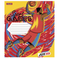 Notebook September 1 A5 Sport games 36 sheets, cell (766674)