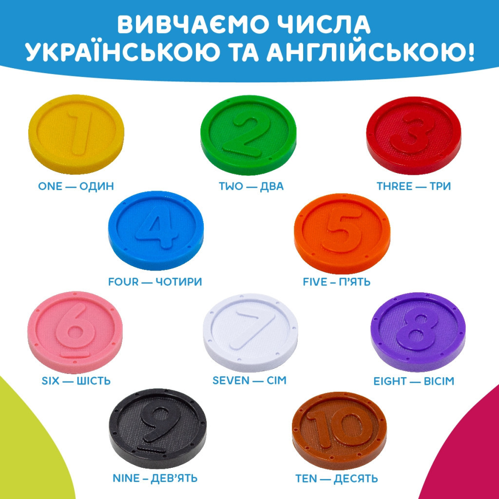Розвиваюча іграшка Kiddi Smart Інтерактивна навчальна іграшка Smart-Скарбничка українська та англійська мова (208441)