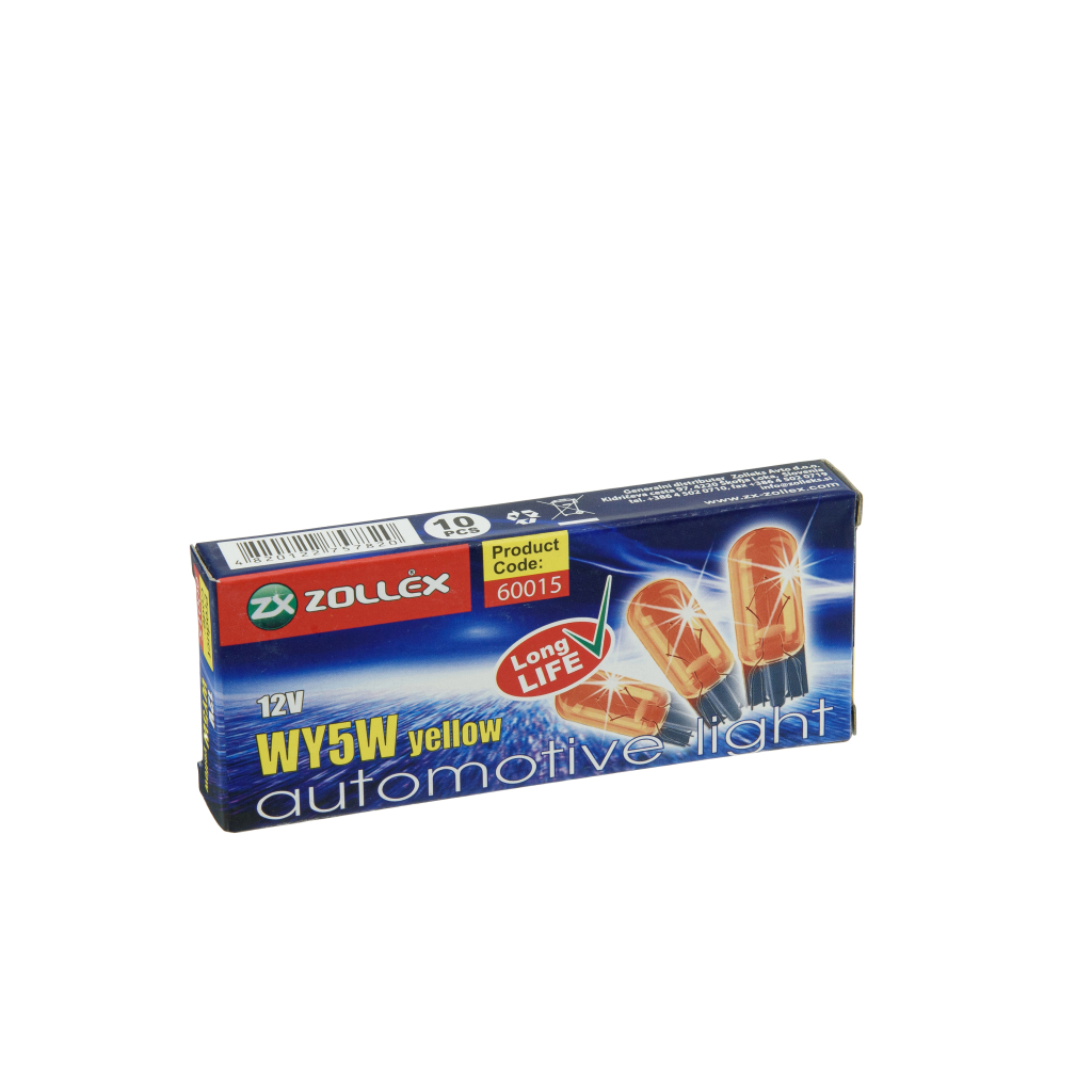 Автолампа Zollex WY5W amber 12V Автолампа Zollex WY5W amber 12V