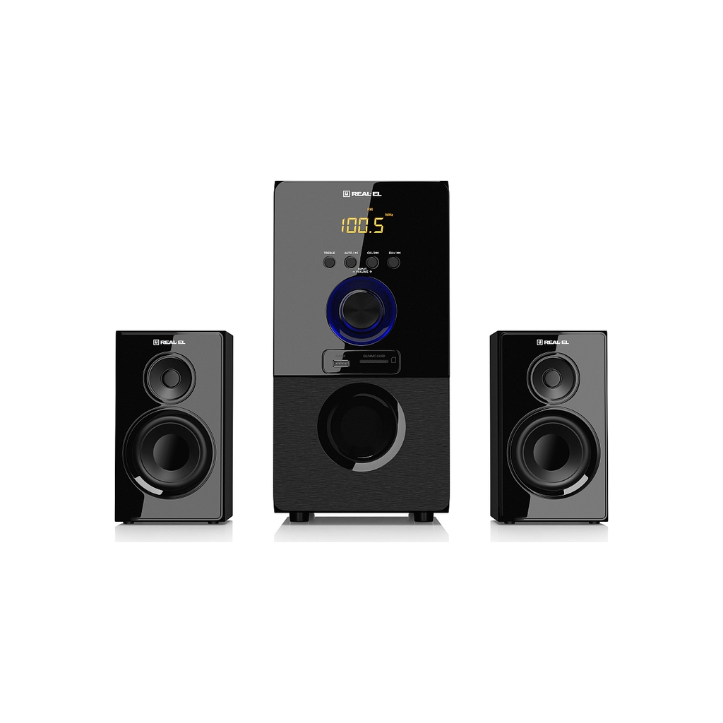 Акустична система REAL-EL M-555 Black (EL121300013) Акустична система REAL-EL M-555 Black (EL121300013)