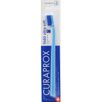 Зубна щітка Curaprox CS 5460 Ultra Soft Ультрам'яка D 0.10 мм Блакитна із синьою щетиною (CS 5460-19)