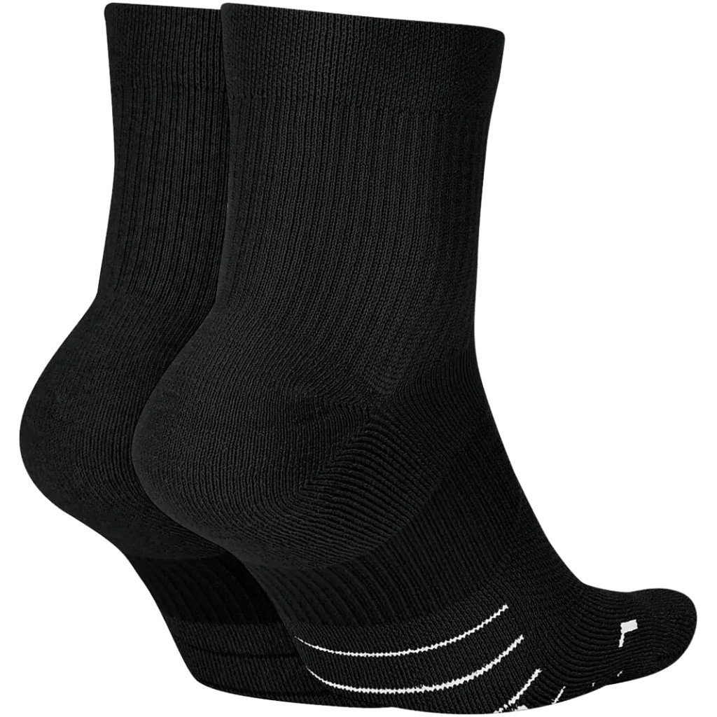 Шкарпетки Nike U NK MLTPLIER ANKLE 2PR SX7556-010 46-50 2 пари Чорні (194275663005)