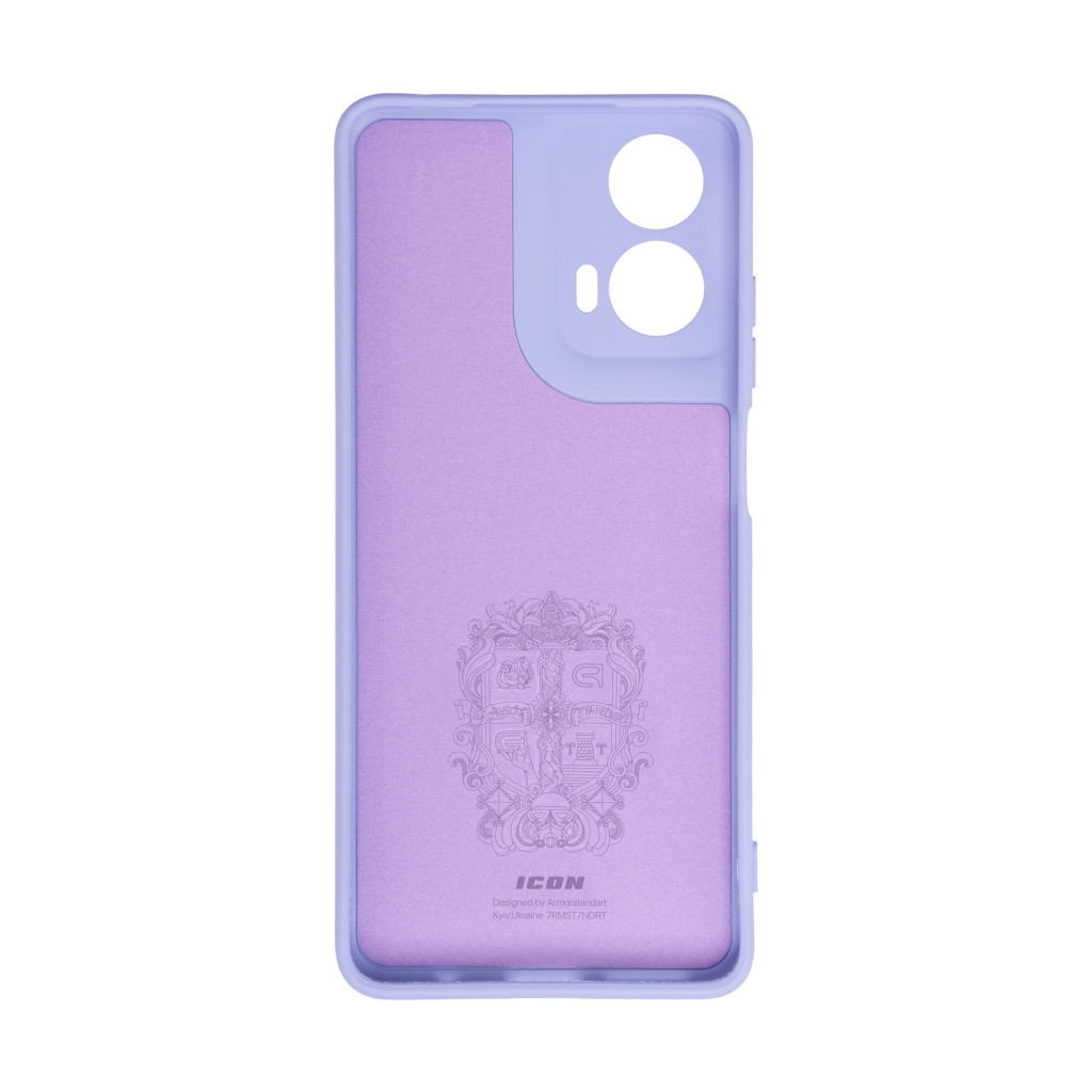 Чохол до мобільного телефона Armorstandart ICON Case Motorola G24 Camera cover Lavender (ARM74303) Чохол до мобільного телефона Armorstandart ICON Case Motorola G24 Camera cover Lavender (ARM74303)