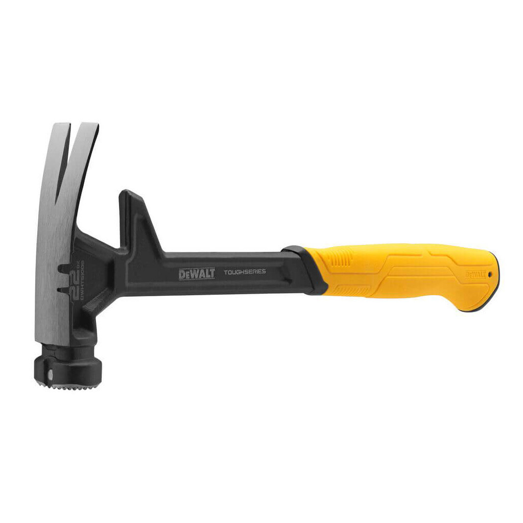 Молоток DeWALT DEM-CLAW демонтажний, суцільнометалевий, 624 г, з прямим цвяхом. (DWHT51008-0) Молоток DeWALT DEM-CLAW демонтажний, суцільнометалевий, 624 г, з прямим цвяхом. (DWHT51008-0)