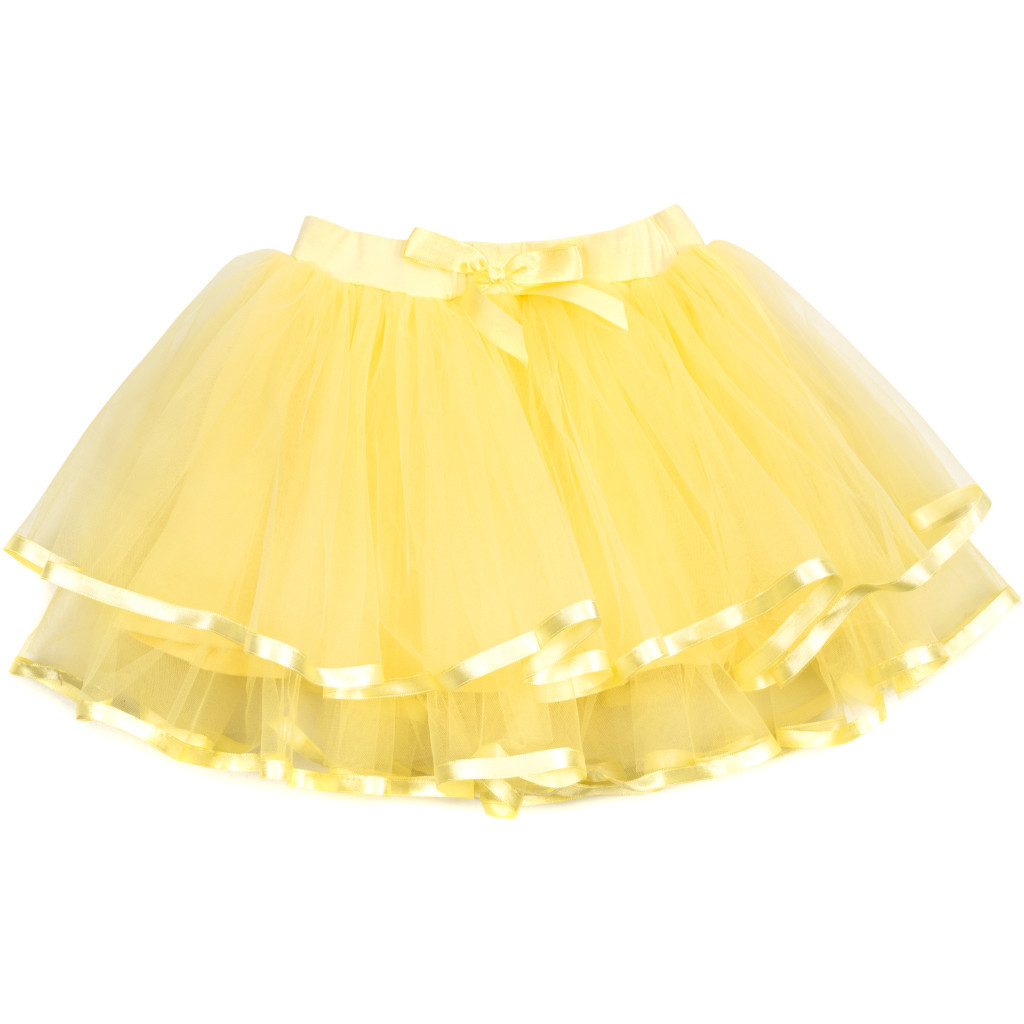 Спідниця дитяча Breeze фатинова багатошарова (7362-116G-yellow)