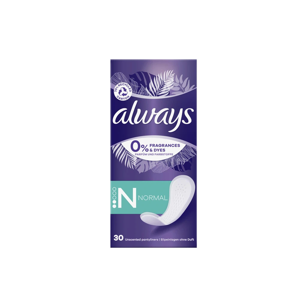 Щоденні прокладки Always Daily Fresh Normal Без запаху 30 шт. (8700216461979)