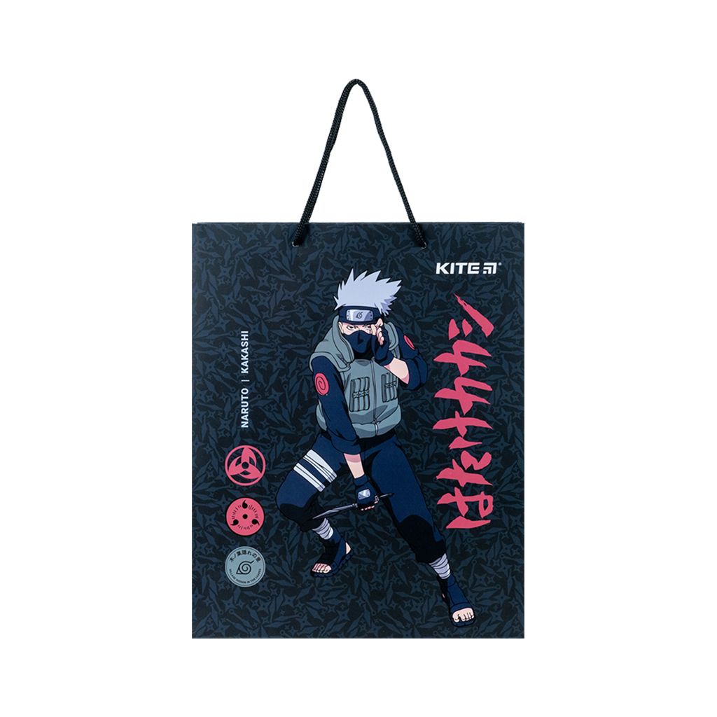 Подарунковий пакет Kite паперовий Naruto 26х32 см (NR23-266)