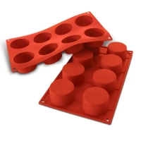 Baking mold Silikomart "Cylinder" d 60 mm, h 35 mm (SF028/C)