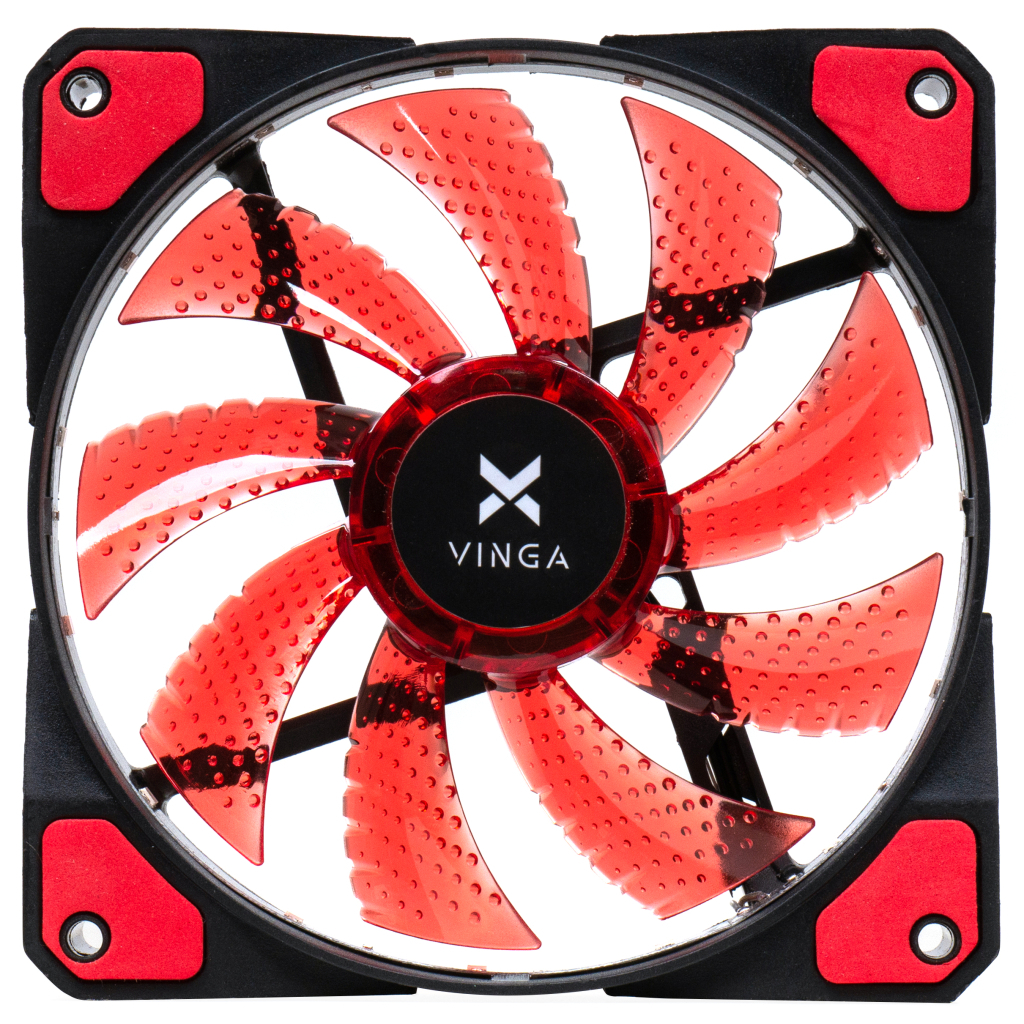 Кулер до корпусу Vinga 12025-15-R1 ОЕМ