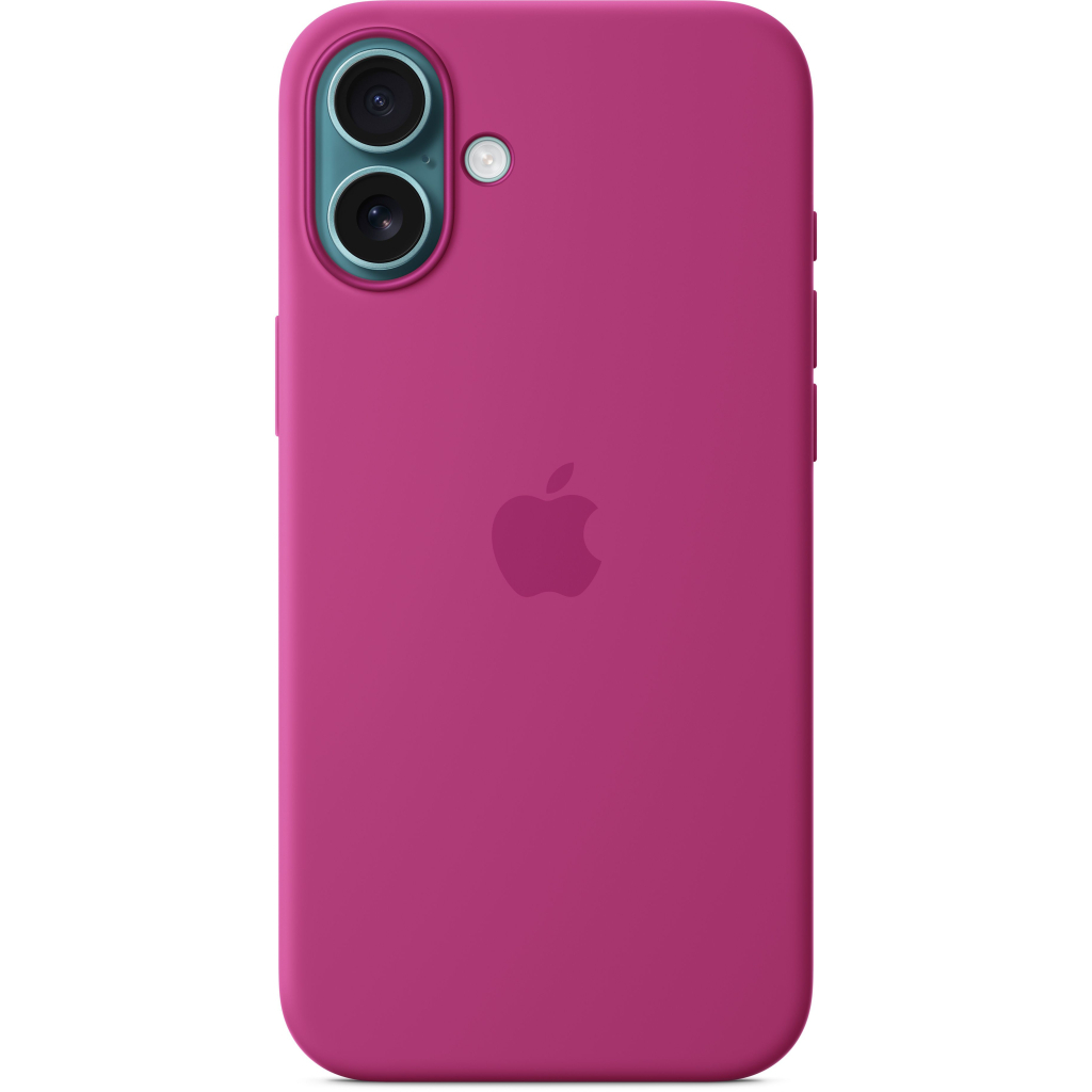 Чохол до мобільного телефона Apple iPhone 16 Plus Silicone Case with MagSafe - Fuchsia (MYYE3ZM/A) Чохол до мобільного телефона Apple iPhone 16 Plus Silicone Case with MagSafe - Fuchsia (MYYE3ZM/A)