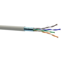 Кабель мережевий OK-Net FTP cat.5e, 305м (F/UTP-cat.5E-SL) (КПВЕ-ВП (100) 4*2*0,46)