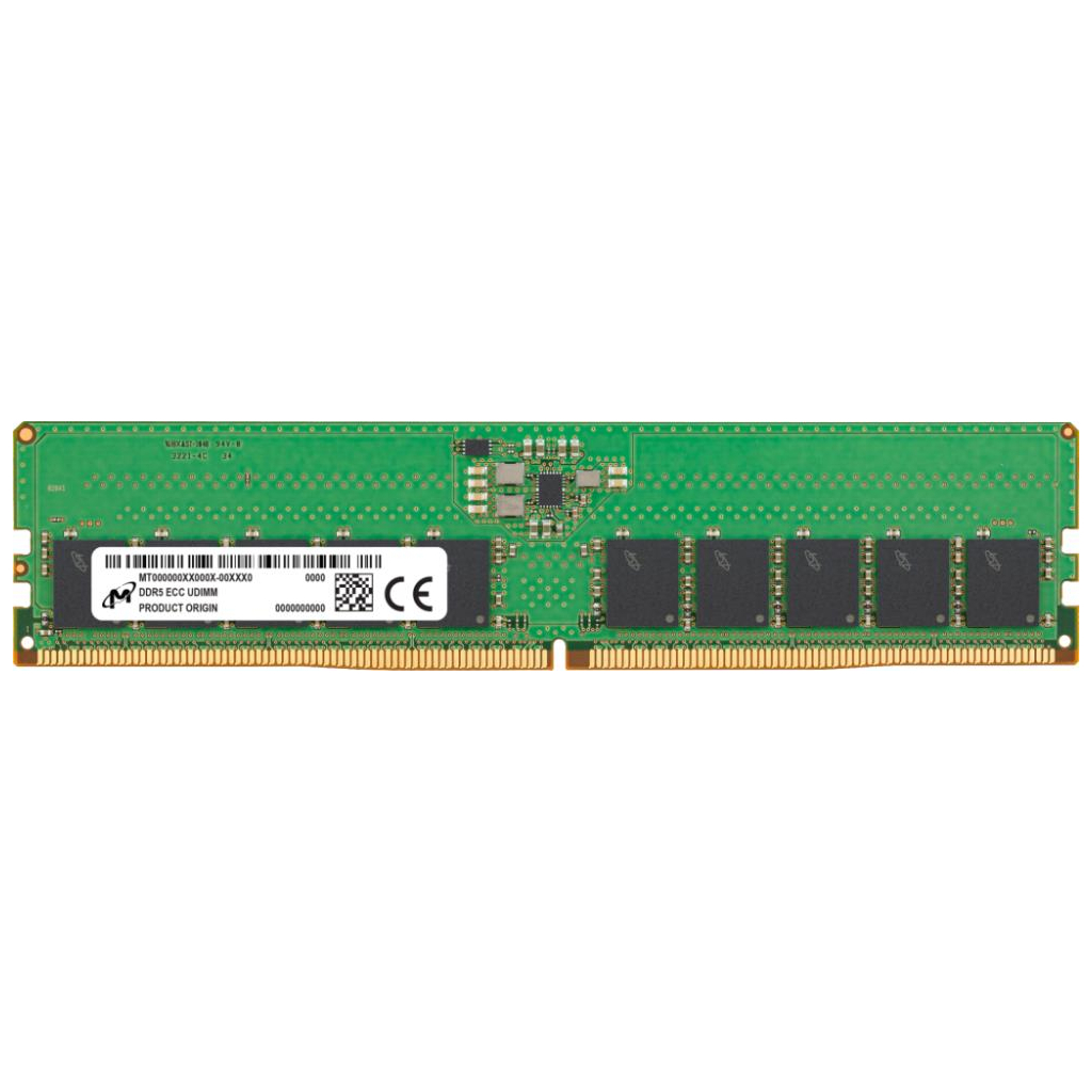 Модуль пам'яті для сервера Micron 16GB DDR5-4800/ECC (MTC10C1084S1EC48BR)