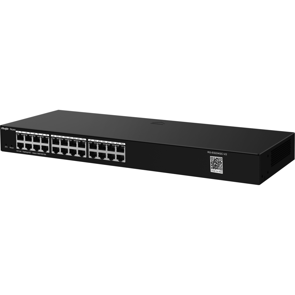 Комутатор мережевий Ruijie Networks RG-ES224GC-V2 Комутатор мережевий Ruijie Networks RG-ES224GC-V2