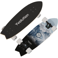 Скейтборд дитячий Yvolution Fishtail Cruiser 76 см, синій (YS48B2)