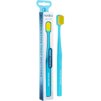 Toothbrush Nordics Silk 12000 Blue/Yellow Blue with yellow bristles (3800500324173)