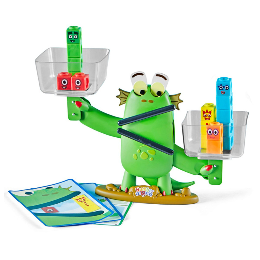 Ігровий набір Learning Resources навчальний серії Numberblocks - Ваги Blockzee (HM96089-UK)