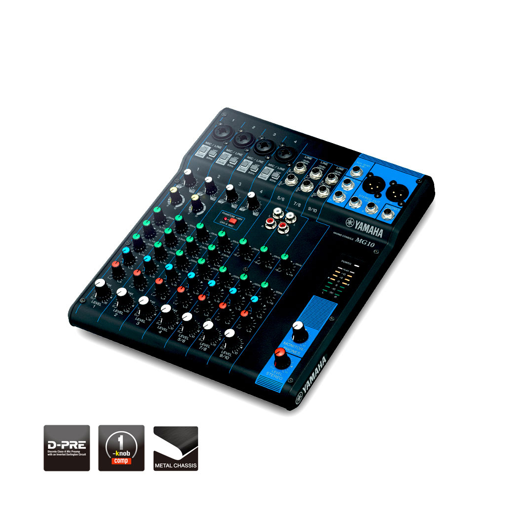 Мікшерний пульт Yamaha MG10 Мікшерний пульт Yamaha MG10