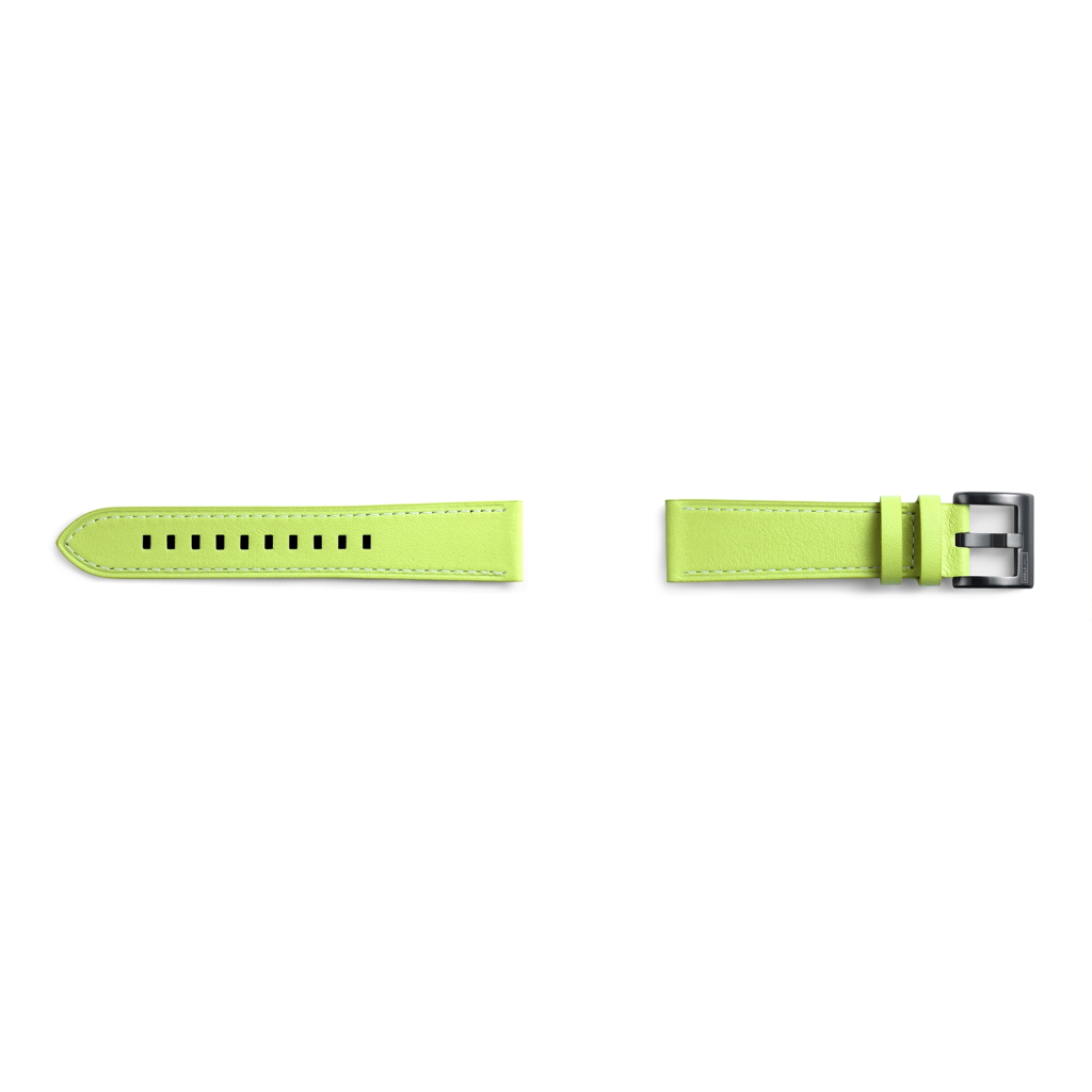 Ремінець до смарт-годинника Samsung Gear Classic Leather Olive-Green (GP-R600BREEBAE)
