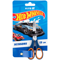 Ножиці Kite дитячі з гумовими вставками Hot Wheels 13 см (HW25-123)