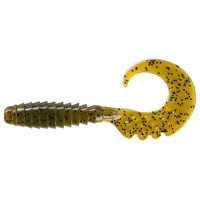 Силікон рибальський FishUP Fancy Grub 2" 074 - Green Pumpkin Seed (10шт/уп) (1862.00.58)