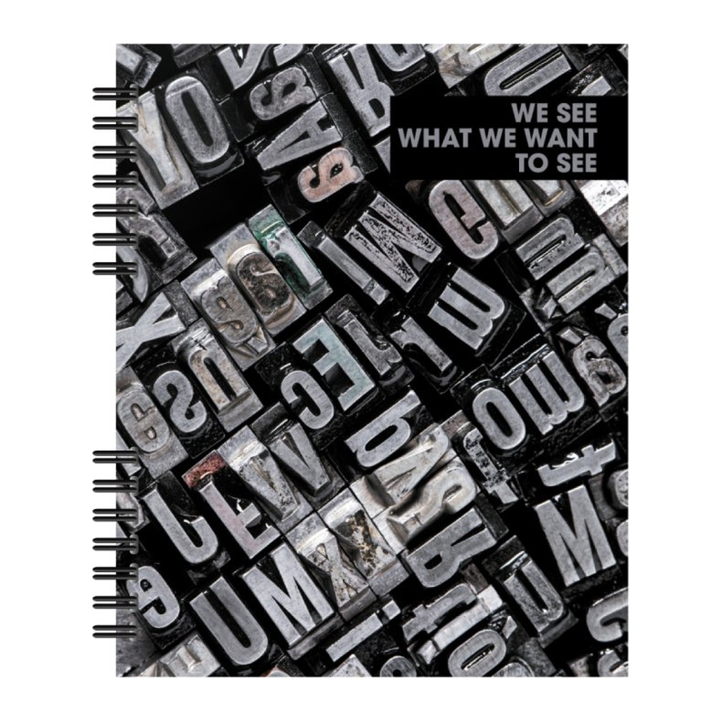 Блокнот Optima В5 пластикова обкладинка, спіраль, 60 аркушів, клітинка (O25919)