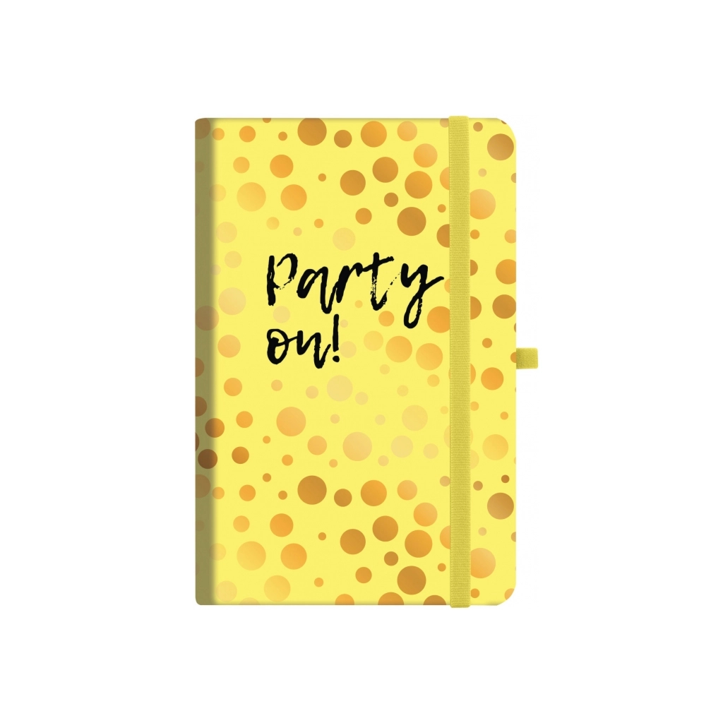 Книга записна Optima Party on А5 128 аркушів лінія (O20812-32)