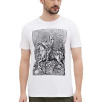 T-shirt Sol's Imperial Knight Death and the Devil white M (11500102/394M)