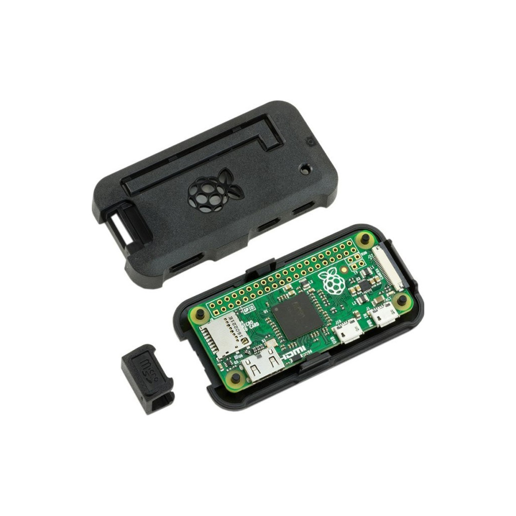 Корпус до промислового ПК Pi HUT for Raspberry Pi Zero/Zero2 Premium black (102117)