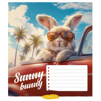 Notebook Schoolboy Cool animals 12 sheets cell (012-3518K)