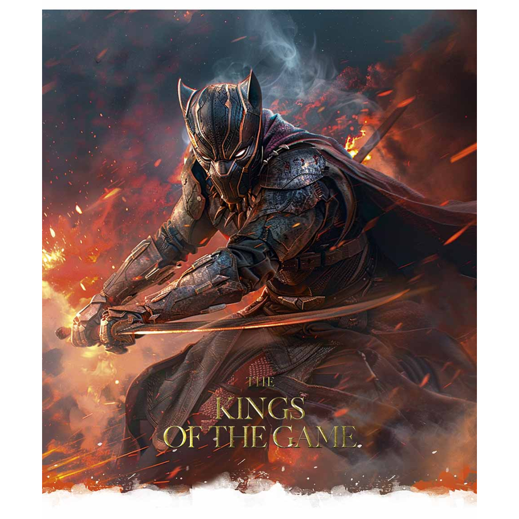 Зошит Школярик The kings of the game 36 аркушів клітинка (036-3450K)