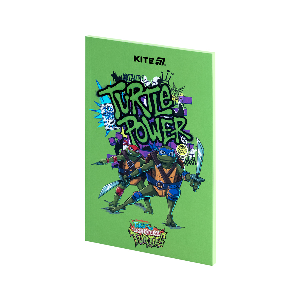 Блокнот Kite А5 Ninja Turtles 1 термобіндер, 64 аркуші, нелінований (NT25-193-1) Блокнот Kite А5 Ninja Turtles 1 термобіндер, 64 аркуші, нелінований (NT25-193-1)