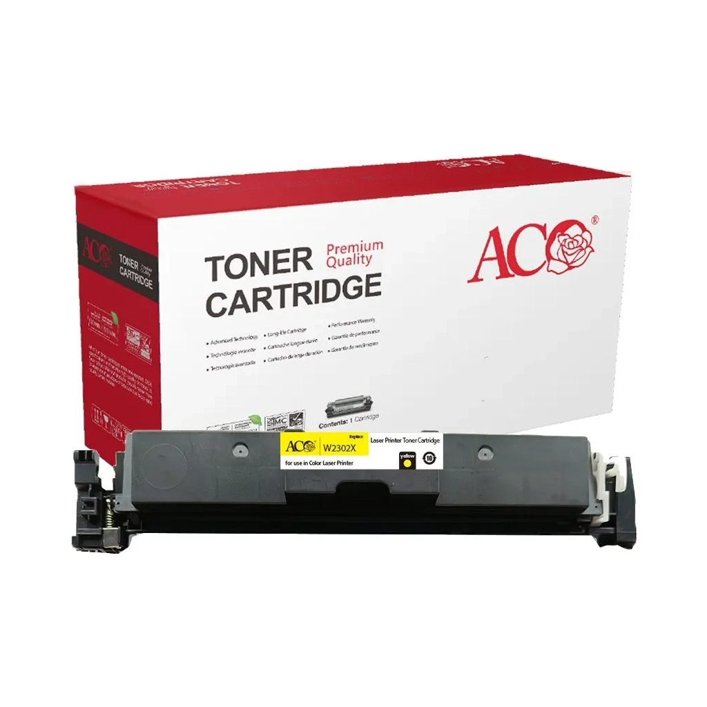 Картридж ACO HP 230X yellow, without chip (ACO-W2302XNC) Картридж ACO HP 230X yellow, without chip (ACO-W2302XNC)
