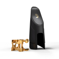 D'Addario H-Ligature & Cap For Tenor Saxophone Gold-Plated (HTS1G)